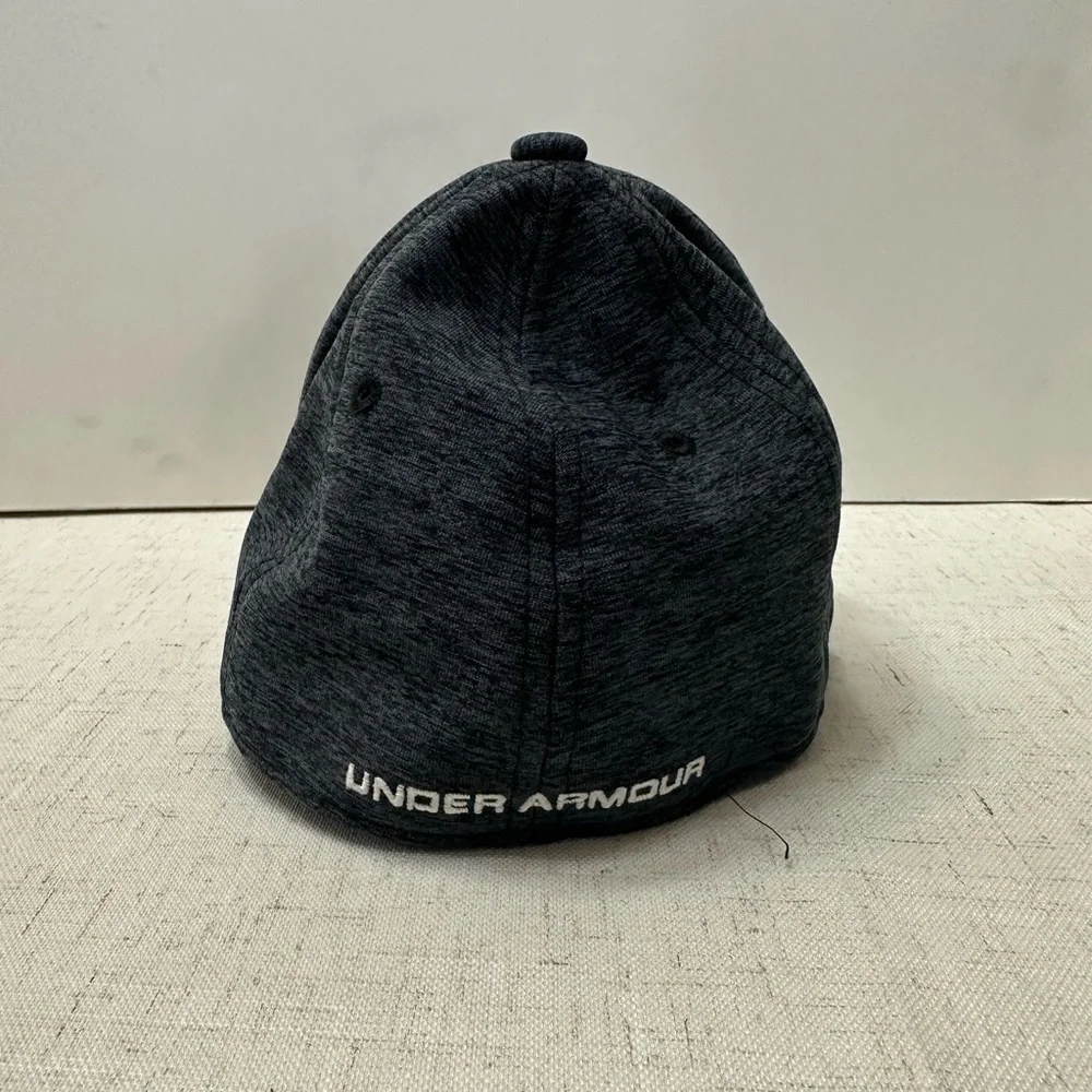 💜Under Armour Kids Dark Heather Gray Cap with White Logo